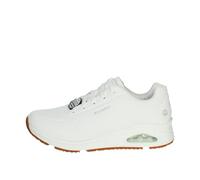 Skechers Work Uno Sr, Sneaker Donna, White Synthetic, 38 EU