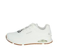 Skechers Work Uno Sr, Sneaker Uomo, White Synthetic, 47.5 EU
