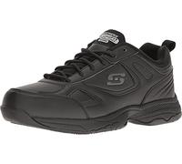 Skechers Work Women's Dighton Bricelyn Wide Work Shoe, Black,6 W US, Nero, 36 EU