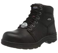 Skechers Uomo Relaxed Fit-Workshire Punta IN Acciaio Stivale IN Nero 7 - 15