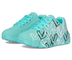 Skechers x JGoldCrown Uno Lite - Scarpe da Ginnastica per Bambini Metallic Love