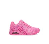 Skechers x JGoldcrown: UNO Scarpe Donna Rosa con Memory Foam Edizione Limitata