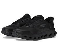 Skechers Zac, Go Walk Glide-Step 2.0, Scarpe da Ginnastica da Uomo, Senza Mani, Nero/Nero, 10 X-Wide