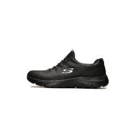 Skechers per donna. 88888301 Scarpe Summits-itz Bazik nere (37), Nero, Stringhe, Casual, Sportivo, Imitazione cuoio, Multisport