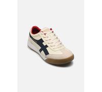 Skechers 237350 Wnvr, Scarpe da ginnastica Uomo, Pelle Bianca Rosso Blu Trim, 42 EU