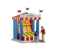 Lemax Skee Ball Game, set di 3, funzionamento a batteria (4,5 V), accenti da tavolo, #54461