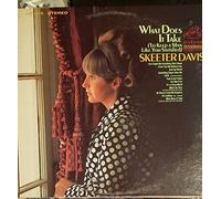 SKEETER DAVIS - SKEETER DAVIS what does it take RCA 3876 (LP vinyl record)