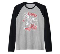 Skelanimals Cuddly But Deadly Kit Diego And Bonita Sketch Maglia con Maniche Raglan