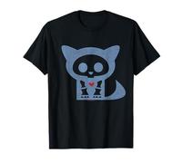 Skelanimals Kit Cat Big Vintage Spooky Cute Portrait Maglietta
