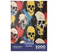 Skeleton Art Puzzle Impossible 1000 Pezzi Decorazione Per La Casa. Rilassamento E Intelligence Per Adulti E Ragazzi Da 14 Anni 70x50cm/1000pcs