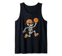 Skeleton Basketball Funny Halloween Costume Men Women Boys Canotta
