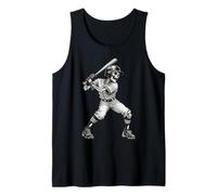 Skeleton Batter Home Run Celebration Halloween Baseball Canotta
