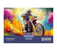 Skeleton BikersFormidable 1000-Piece Jigsaw Puzzles for Adults An Odyssey of Impossible, Hard, And Difficult Challenging Puzzle Educational Games - The Ultimate Gift for Dedicated Adult And Teen Puzz