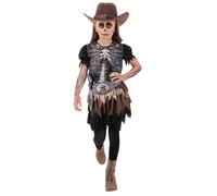 Skeleton Cowgirl Costume - S