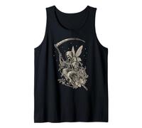 Skeleton Cute Fairy Goth Grunge Fairycore Vintage Graphic Canotta