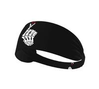Skeleton Finger Bones Heart Elastic Exercise Headband For Women&Men,Wide Headbands For Women Athletic Sweatbands - Fashion Elastic Sports Hair Band For Yoga Fitness