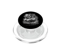 Skeleton Galleon Rise Ghost Ship - Grey Scale - Pirate Ship PopSockets PopGrip per MagSafe