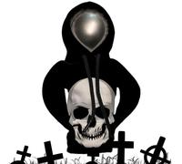 Skeleton Gear Shift Hoodie, Gear Shift Hoodie Halloween - Gadget per coperture della leva del cambio, stampa scheletro Gear Shift Hoodie, copertura del pomello del cambio, decorazione interna per