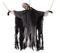 Skeleton Ghost Halloween Decor - Spooky Yard Haunted House Accent, Festive Holiday Prop | Decorazione spaventosa per la Parete della finestra del Corridoio della scuola di cortile, stagione per la