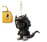 Skeleton Keychain Skull Key Ring | Keyring da donna con teschio | Portachiavi creativo per motociclisti, ornamenti per auto, borsa e per zaino, elegante reg, C, Consulte la descripción