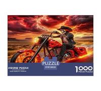 Skeleton Knight Puzzle 1000 Pezzi Regali Per Gli Amanti E Gli Amici 1000 Stukjes Halloween Giochi Educativo E Giocattoli Sfida Regalo Divertente Gioco Per Famiglie Für Erwachsene Und Kinder Ab 8 Jahre