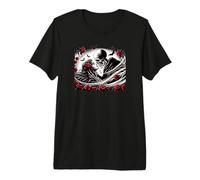 Skeleton Lover from The Tomb Moonlight Roses Maglietta Premium