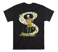 Skeleton Money Bone Skull Unisex T Shirt Black M