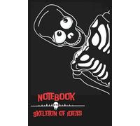 Skeleton of Ideas: Spooky Notebook: Hardcover Journal with Mazes, Creative Pages, and Lined Notes for Halloween and Everyday Writing