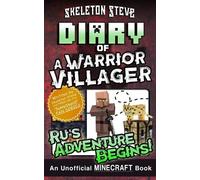 Skeleton Steve Diary of a Minecraft Warrior Villager - Ru's Adventur (Tascabile)