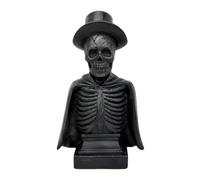 skeletonFigurine | Resin Hand-Painted Figurine | skeletonDesk Sculpture | Precisely Replicates The Three-dimensional Contours Of Real Human Skeletons, Carries A Vintage Dark Distressed Finish That E