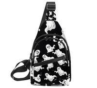 Skeletons and Bones 2 Sling Side, zaino a tracolla, Multicolore 10., 11.8x7x1.5in/30x18x4cm