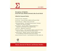 Skenè. Journal of theatre and drama studies (2025). Vol. 1 - AA.VV.