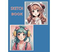 SKETCH BOOK: ANIME MAGNA SKETCH BOOK 8X10 100 PAGES