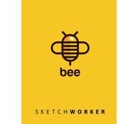 Sketch Book Bee: Notebook for Drawing, Writing, Painting, Sketching or Doodling, 120 Pages, 8.5x11