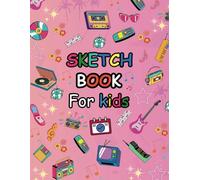 Sketch book for kids: Cute and Groovy Sketchbook , 110 Pages Use it For Sketching, Drawing & Crayon Coloring | 8.5" x 11"