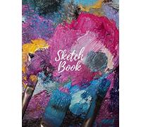 Sketch Book: Sketchbook For Artist Drawing Blank Paper Pad 8.5" x 11" - Notebook 110 Pages Blank Paper Book For Sketching Painting Doodling Books ... Large Unlined Journal Soft Cover Notebooks