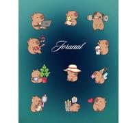 Sketch & Chill - My Cute Capybara Sketchbook: 120 smooth blank pages for your ideas, doodles & creative time with chill Capybara vibes, 7,5 x 9,25 Inches