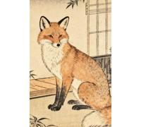 Sketch Drawing Art Book - Fox Edition: Art Journal: Kitsune Vintage Japanese Sketchbook