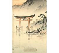 Sketch Drawing Art Book- Journal and Notebook Asian Vibe - Torii Gate Edition: Vintage Japanese Shrine Sketchbook and Compositionbook - For Artists and Students