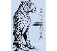 Sketchbook: Azure Pulse Collection - Baby Horizon Edition: Tiger Themed Sketchbook for Drawing & Doodling - 6x9 Inch, 100 Pages