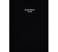Sketchbook: Black Hard Cover Sketchpad with 200+Pages, Good especially for Adults but Teens and Kids as well. (8x10)