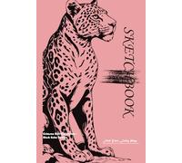 Sketchbook: Crimson Riot Collection - Blush Echo Edition: Tiger Themed Sketchbook for Drawing - 6x9 Inch, 100 Pages