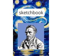 sketchbook: Cuaderno Para Dibujar lo que Quieras, 100 páginas color Crema, Tapa dura, Vibrante y Colorida , Encuadernación resistente y Práctica , Formato 20 x 27 cm,