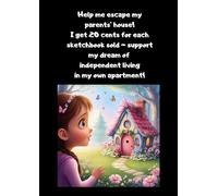 Sketchbook for Kids and for everyone, Large format A4, 100 sheets, 200 pages, white pages, for Coloring, Drawing, dreams come true