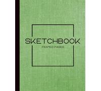 Sketchbook - Framed Pages - 120 Pages - 8.5x11in: Großes Zeichenbuch | Skizzieren | Zeichnen | Kreatives Malbuch für Schule, Studium und Alltag
