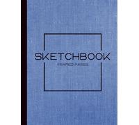 Sketchbook - Framed Pages - 120 Pages - 8.5x11in: Großes Zeichenbuch | Skizzieren | Zeichnen | Kreatives Malbuch für Schule, Studium und Alltag