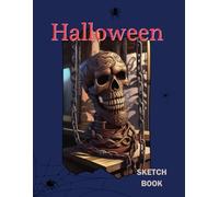 Sketchbook Halloween: drawing note book for teenager