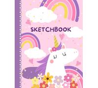 Sketchbook: Magical Unicorn Sketchbook - 100 Fun Pages for Drawing & Doodling