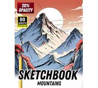 Sketchbook: Mountains: Learn mountain landscape drawing through tracing and practice.