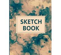 SketchBook: Notebook for Drawing, Writing, Painting, Sketching or Doodling, 100 Pages, 8.5x11 (Premium Abstract Cover)